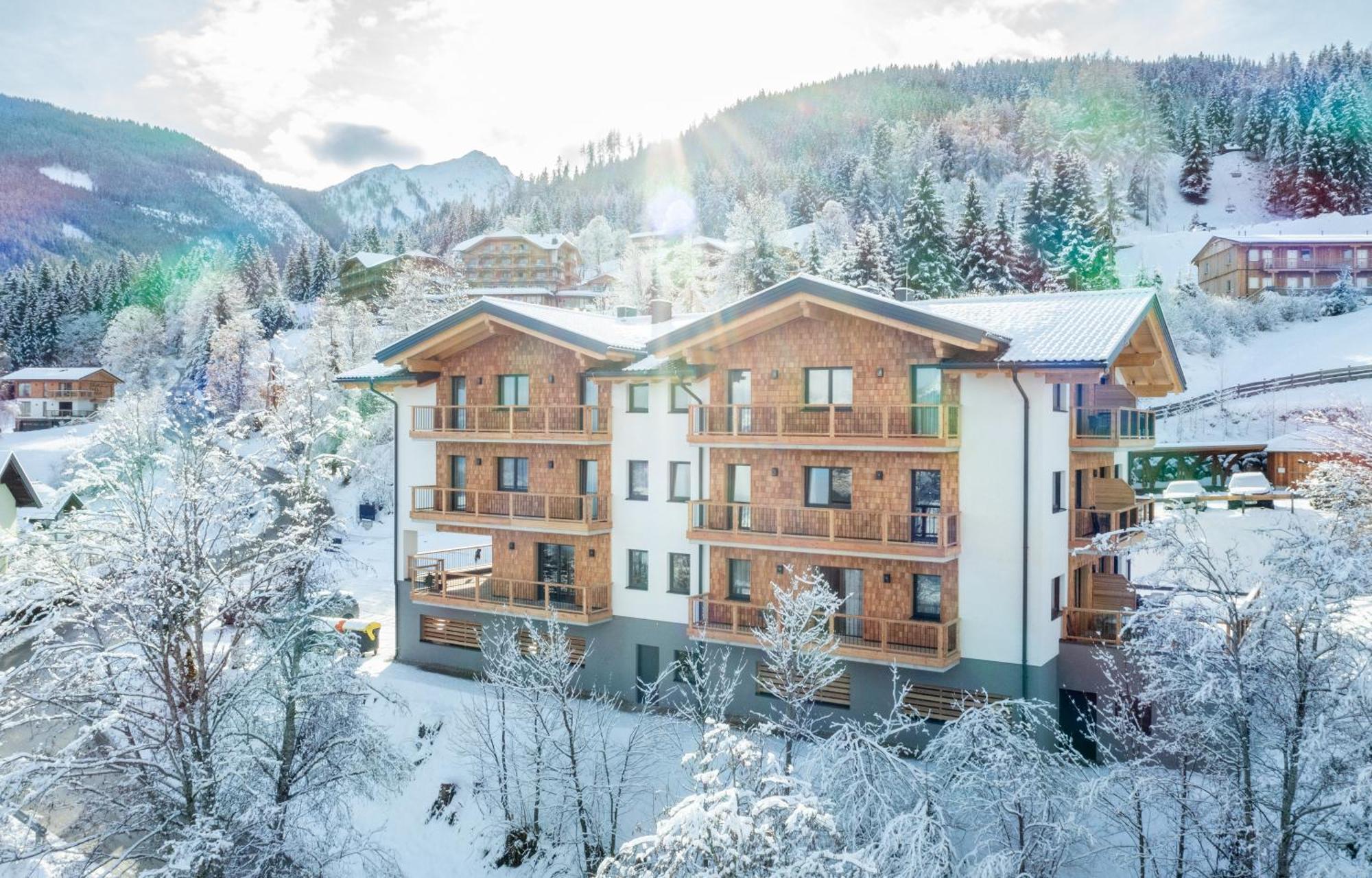 Hoeflehner Premium Gumpen Lodge Haus im Ennstal Bagian luar foto