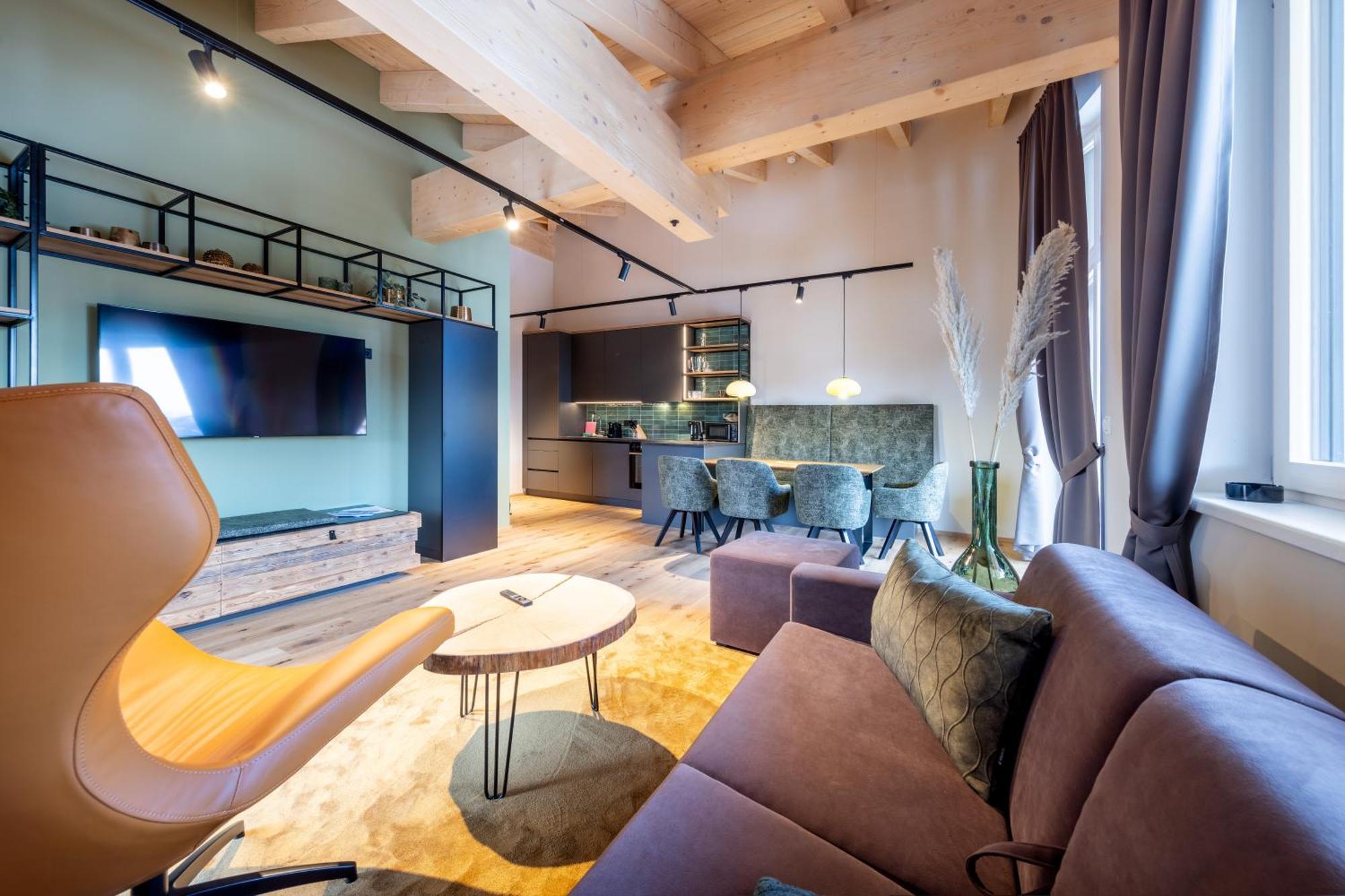 Hoeflehner Premium Gumpen Lodge Haus im Ennstal Bagian luar foto