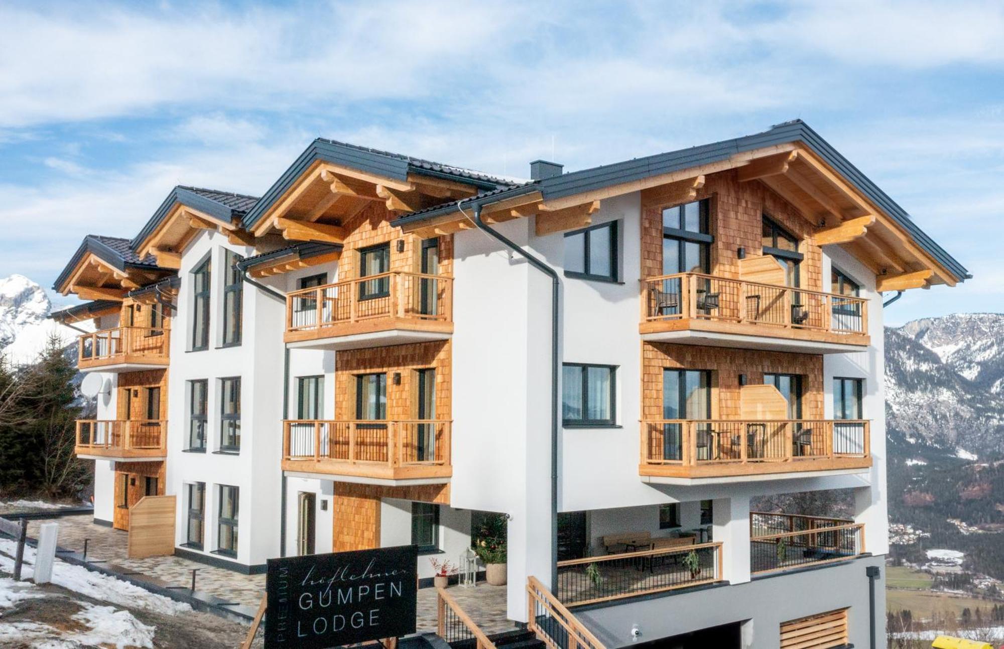 Hoeflehner Premium Gumpen Lodge Haus im Ennstal Bagian luar foto